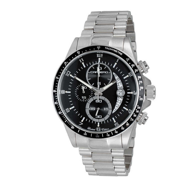 Photo: Torino Carrero Winner Circle Chronograph Quartz Black Dial Mens Watch JC1SBK101BK