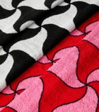 Bottega Veneta - Printed cotton beach towel