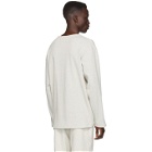 Rochambeau Grey Thermal Long Sleeve T-Shirt
