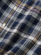 Alex Mill - Mill Checked Cotton-Madras Shirt - Blue