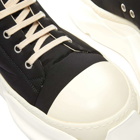Rick Owens DRKSHDW Men's Abstract Lo Sneakers in Black/Milk