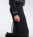 Jardin des Orangers Virgin wool and cashmere cardigan