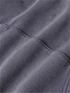 Visvim - Jumbo Distressed Garment-Dyed Cotton-Jersey Hoodie - Blue