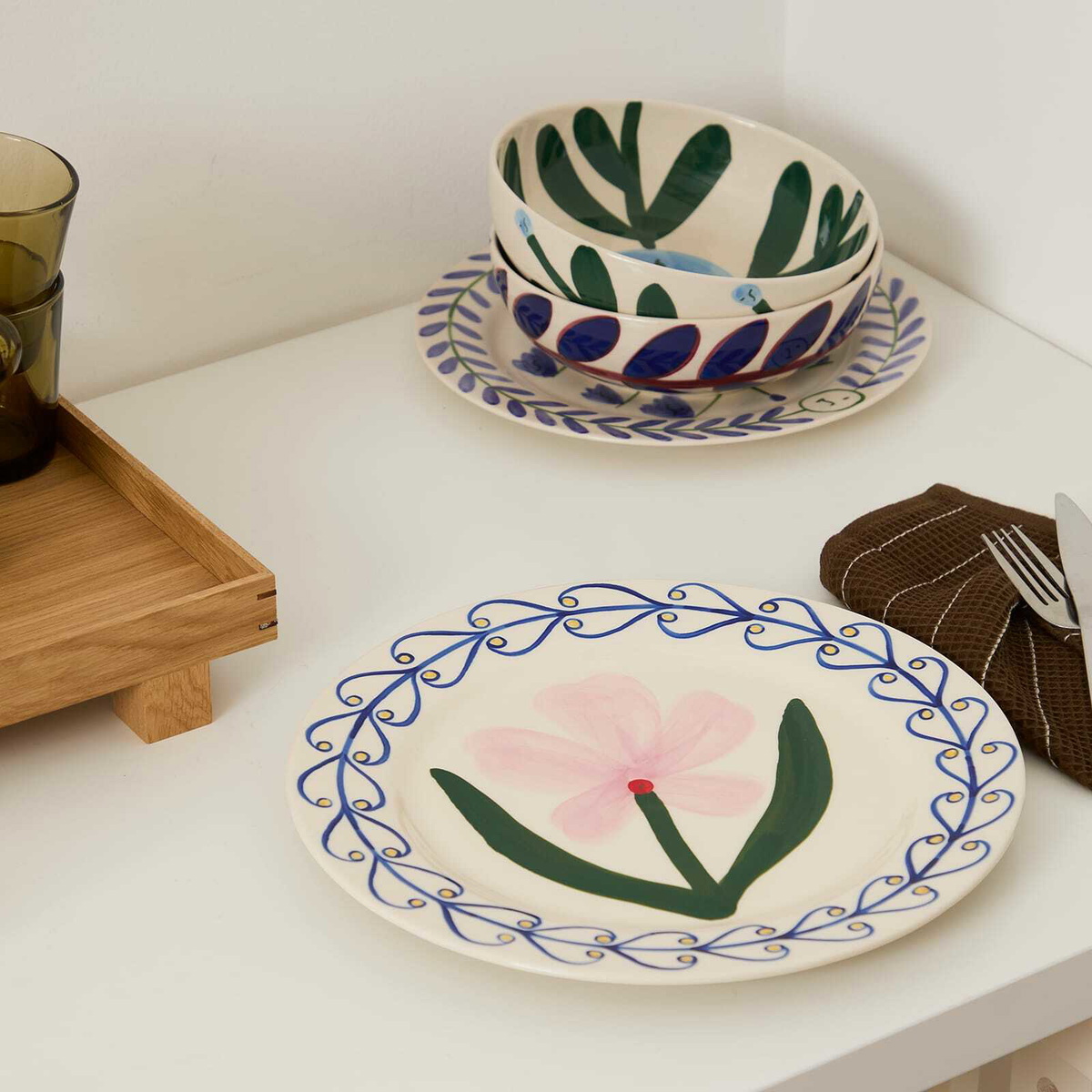 HAY x Emma Kohlmann La Pittura Plate - Thumbnail 3