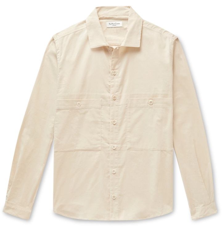 Photo: YMC - Cotton-Corduroy Shirt - Neutrals