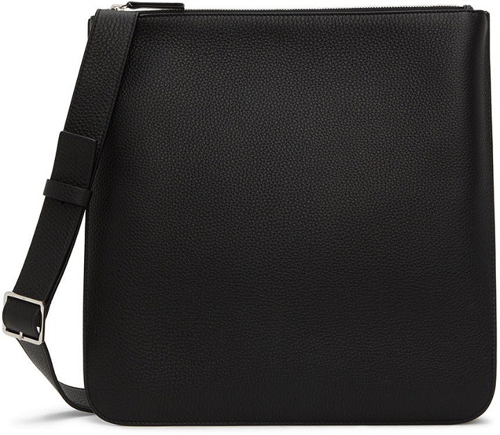 Photo: The Row Black Leather Dylan Bag