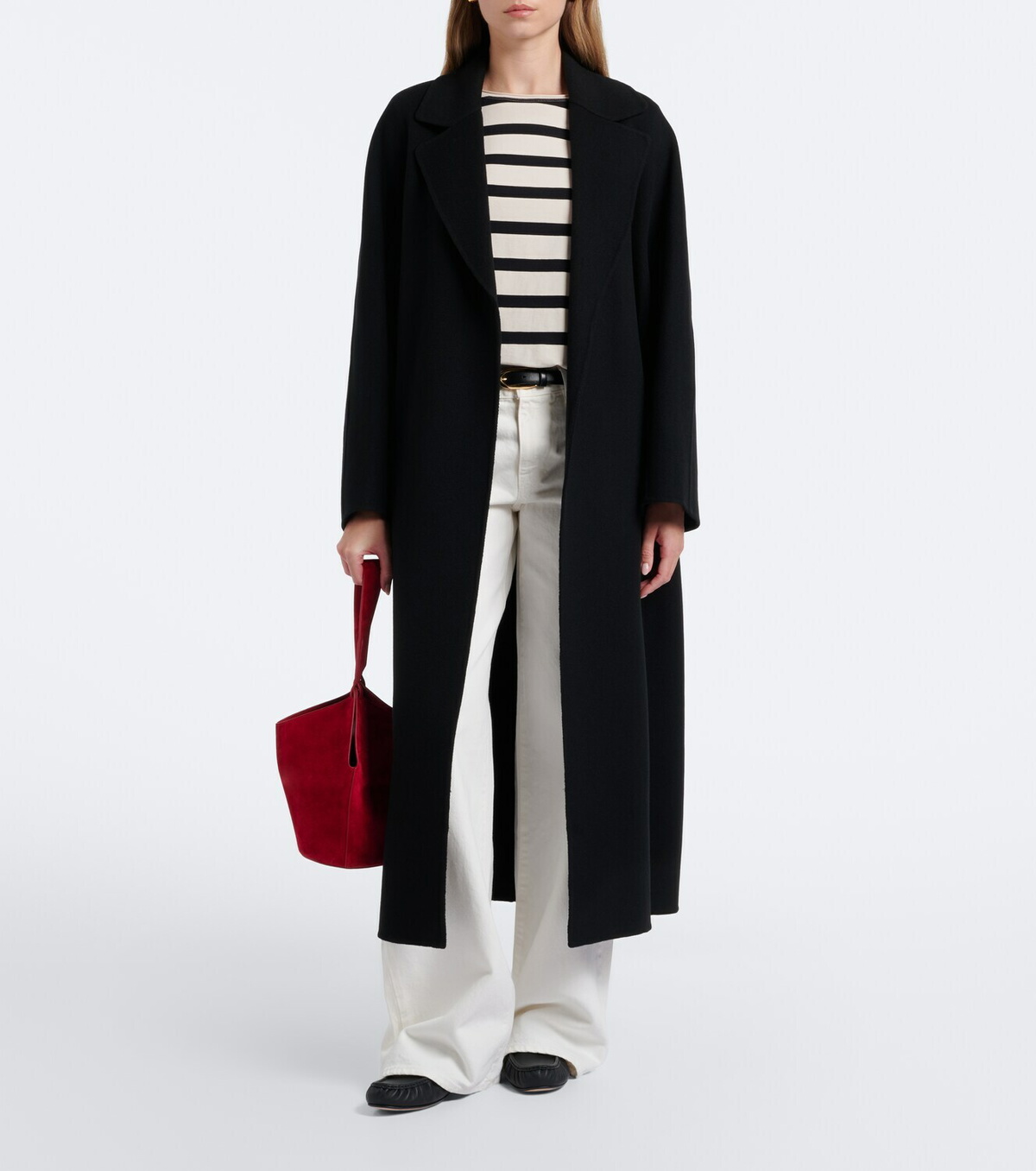 'S Max Mara Virgin wool wrap coat