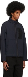 Ermenegildo Zegna Navy Packable Hood Jacket
