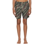 Loewe Black Paulas Ibiza Edition Flag Swim Shorts