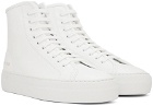 Common Projects White Tournament Super High Sneakers
