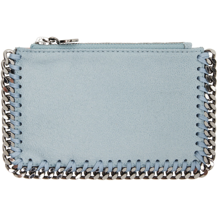 Photo: Stella McCartney Blue Falabella Zip Wallet