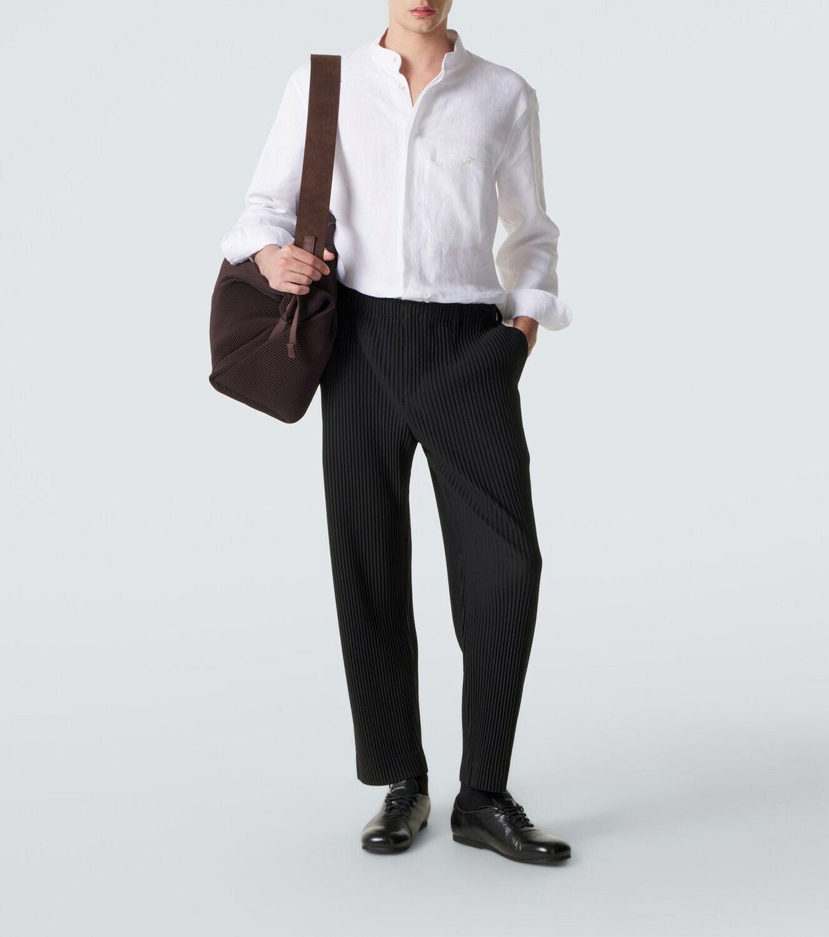 Homme Plissé Issey Miyake Basics pleated straight pants