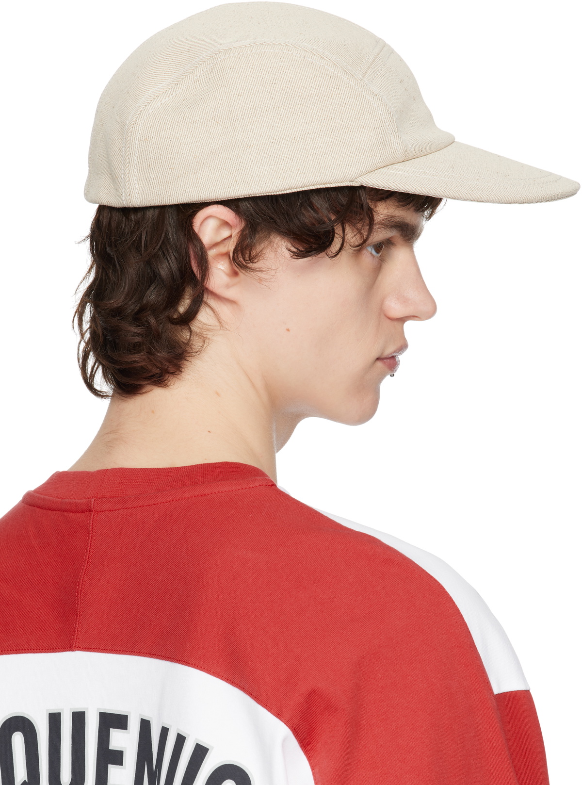 JACQUEMUS Beige 'La Casquette Liga' Cap Jacquemus