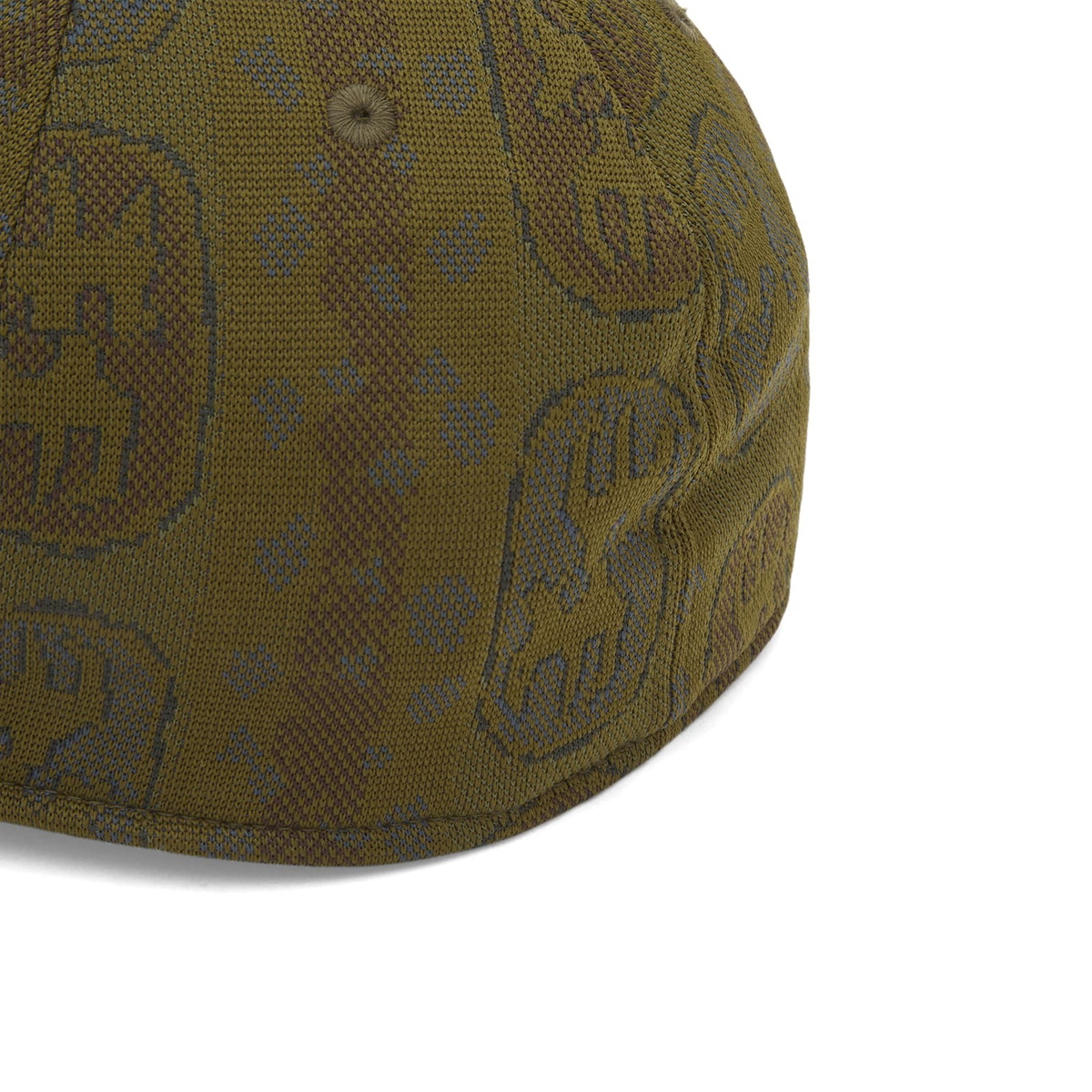 Needles Men's Jacquard Baseball Cap in Olive