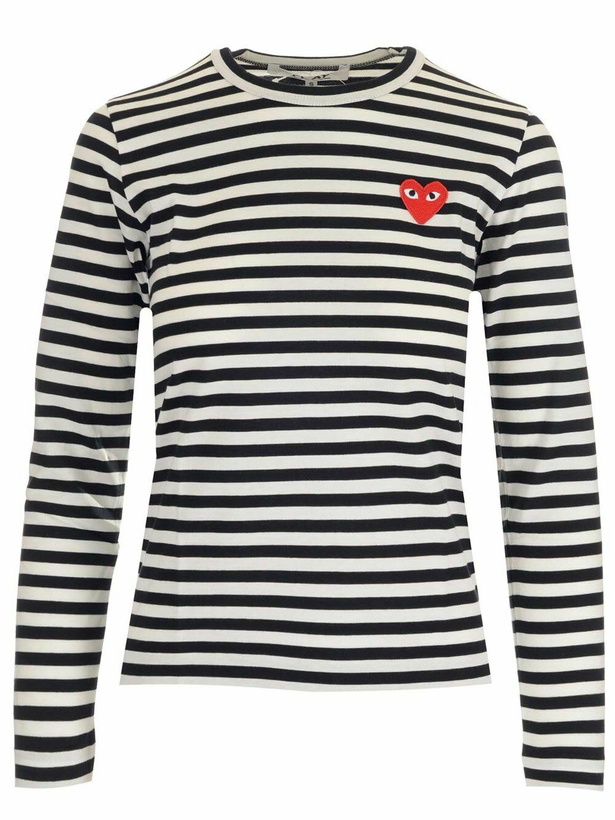 Photo: Comme des Garçons Play Striped T-shirt