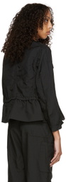 Tricot Comme des Garçons Black Polyester Jacket