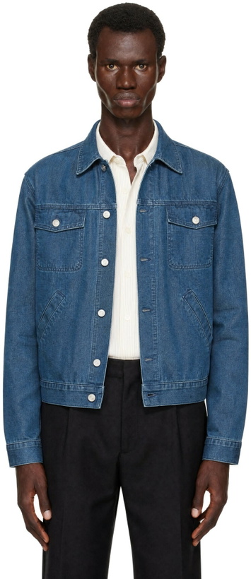 Photo: ANOTHER ASPECT Blue Another 2.0 Denim Jacket