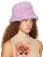 Dries Van Noten Purple Guilia Bucket Hat