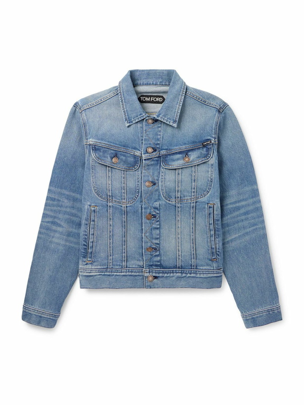 Photo: TOM FORD - Icon Denim Jacket - Blue