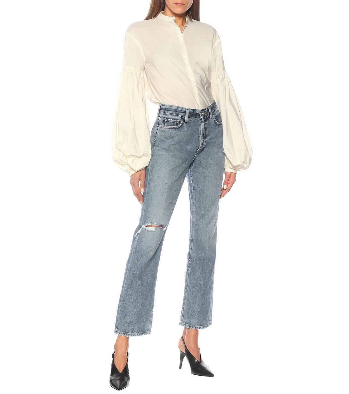 Goldsign The Nineties Boot high-rise jeans