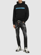 DSQUARED2 - Logo Relaxed Cotton Hoodie