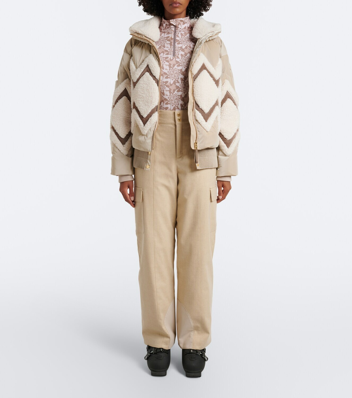 Bogner Beline printed ski top