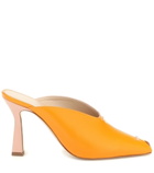 Wandler - Niva two-tone leather mules