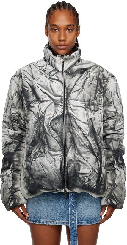 Photo: Y/Project Gray Compact Puffer Jacket