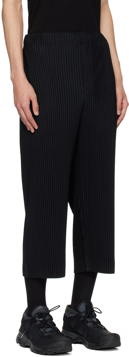 HOMME PLISSE MONTHLY COLOR ストレートパンツ Homme Plisse Issey Miyake Men's Monthly Color June Pants