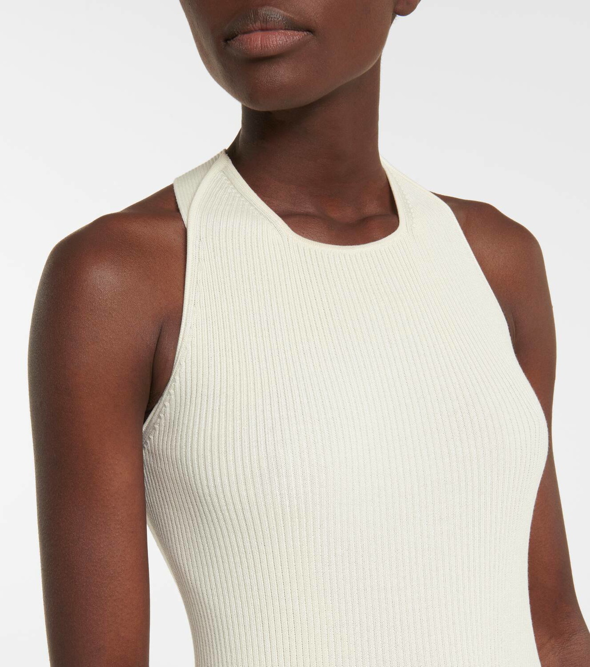 Petar Petrov Edvina cut-out silk tank top