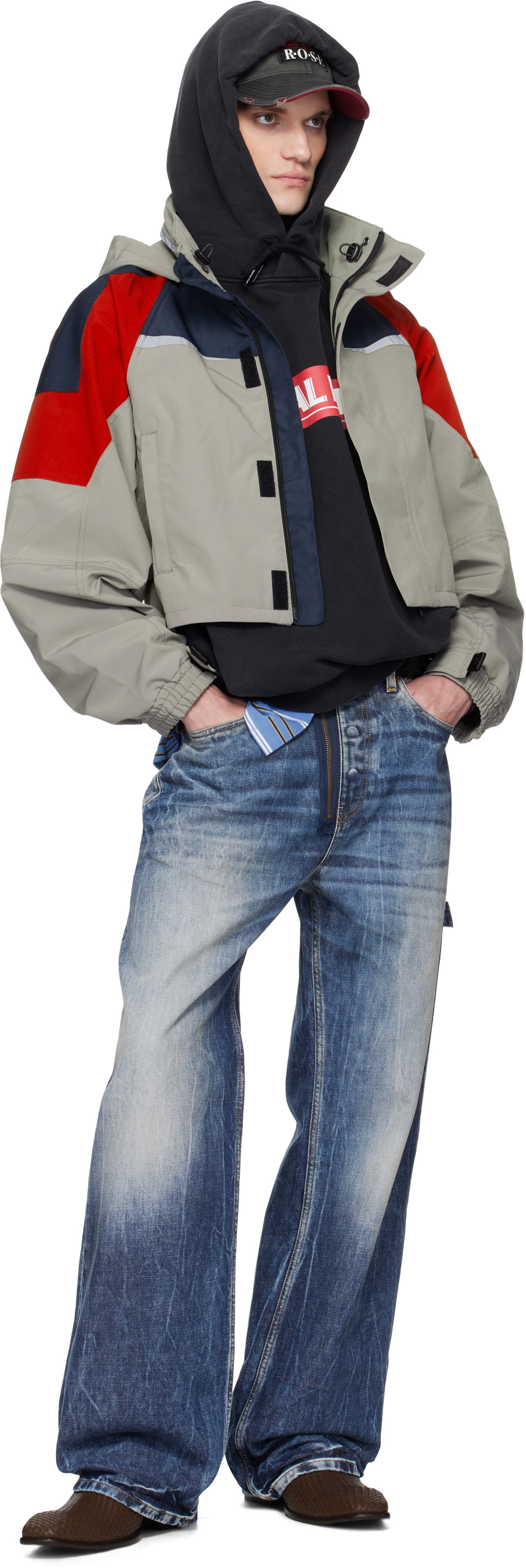Martine Rose Blue Casual Jeans