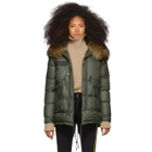 Mr and Mrs Italy Green Down London Parka