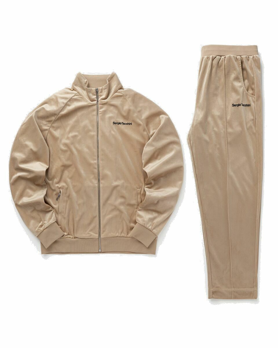 Photo: Sergio Tacchini Refined Tracksuit Brown - Mens - Tracksuit Sets