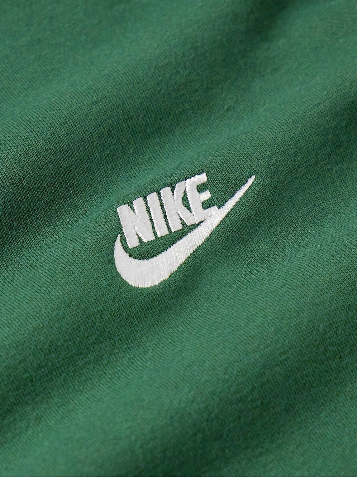 NIKE Sportswear Club Logo-Embroidered Cotton-Blend Tech Fleece Sweatshirt  for Men