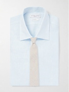 Richard James - Slim-Fit Striped Linen Shirt - Blue