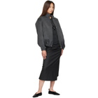 Nothing Written Gray Bany Wool Midi skirt