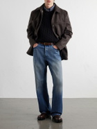 A.P.C. - Marcel Wool-Blend Felt Overshirt - Brown