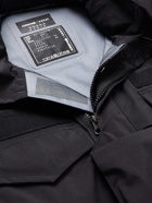 Sacai - ACRONYM Webbing-Trimmed Shell Hooded Jacket - Black