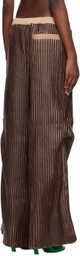 Stanley Raffington SSENSE Exclusive Brown Trousers