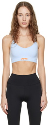 Reebok By Victoria Beckham Blue Light Impact Sports Bra