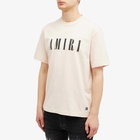 AMIRI Men's Core Logo T-Shirt in Cream Tan