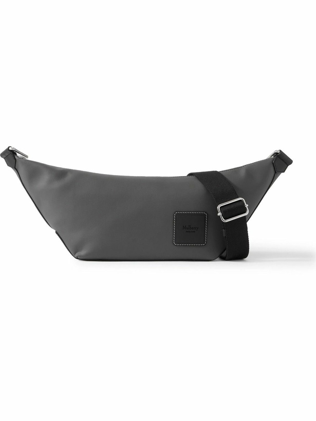 Photo: Mulberry - Dalston Leather-Trimmed Coated-Canvas Messenger Bag