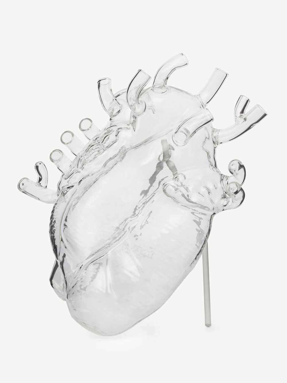 Seletti Clear Love In Bloom Heart Vase