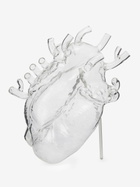 Seletti Clear Love In Bloom Heart Vase