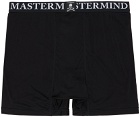 mastermind WORLD Two-Pack Black Boxers