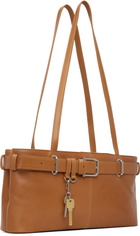 OSOI Tan Shoulder Brocle Bag
