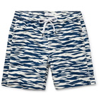 Onia - Charles Long-Length Printed Swim Shorts - Blue