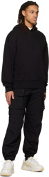 MSGM Black Belted Cargo Pants