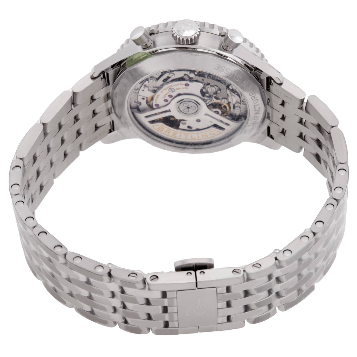Breitling Navitimer Chronograph Automatic Chronometer Black Dial Mens Watch AB0139211B1A1