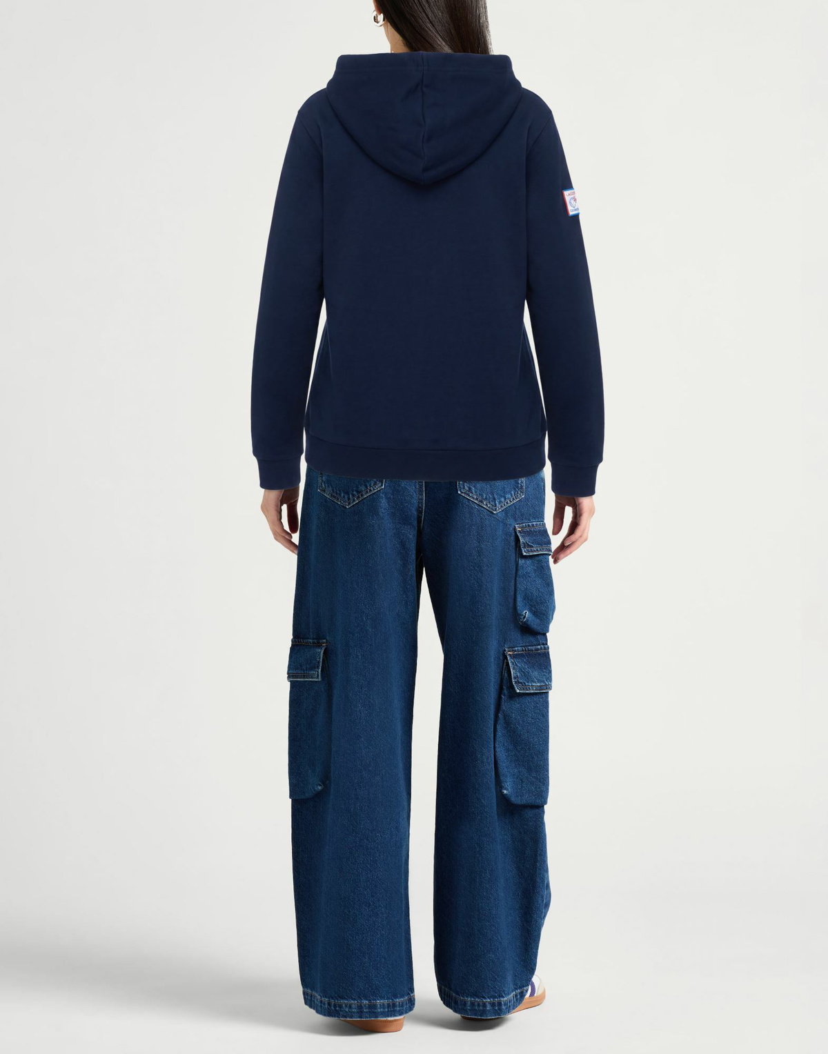 Lacoste Womens Sweatshirt in Navy